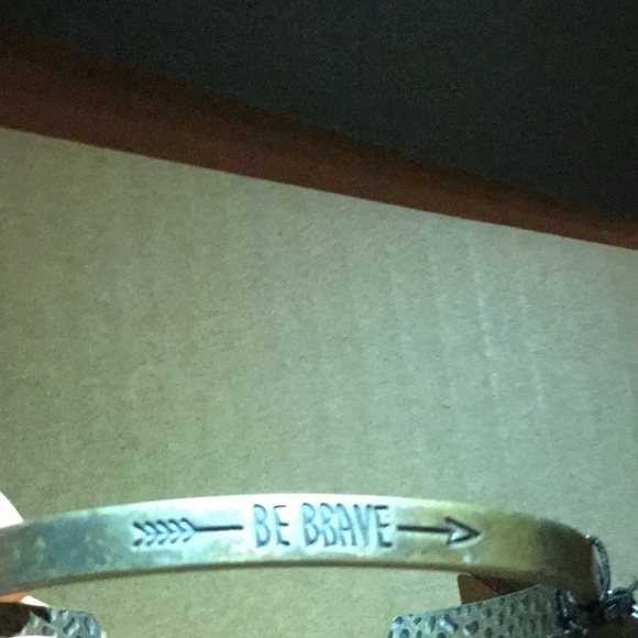 Brave and Bold, Brass Bracelet - Picture 2 of 3